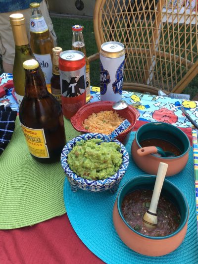 メキシカンフードとメキシカンビール　最高です。